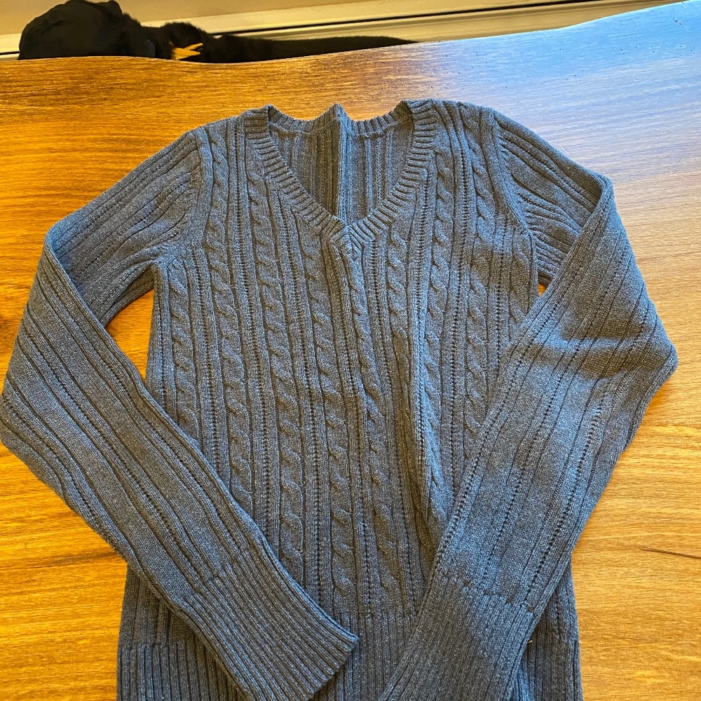 Dark gray sweater